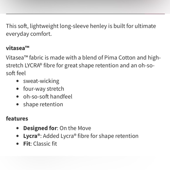 Lululemon- 5 Year Basic Long Sleeve Henley- Heathered Black- Medium- Like new!!! - Picture 9 of 11